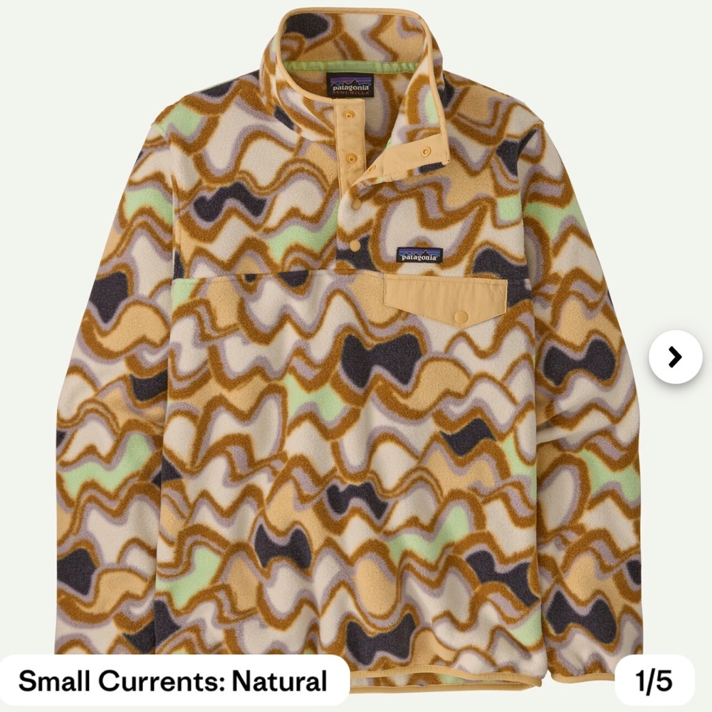 NEW Women’s Patagonia Lightweight Synchilla Snap T Pullover - Picture 8 of 8